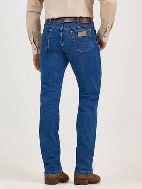 Wrangler Cowboy Cut Original Fit   13MWZ Cotton Blue Jean Men's 36W x 36L